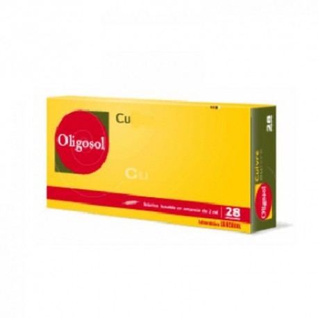 Labcatal - Labcatal Oligosol Zinco-Rame Integratore antiossidante 28 Fiale x 2 ml