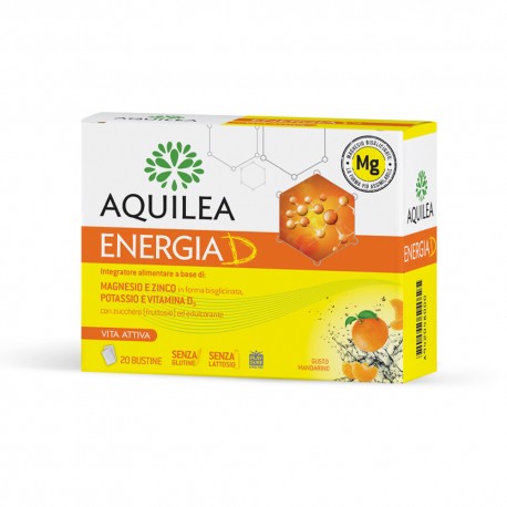 Aquilea - Aquilea Energia D Integratore metabolismo energetico 20 bustine