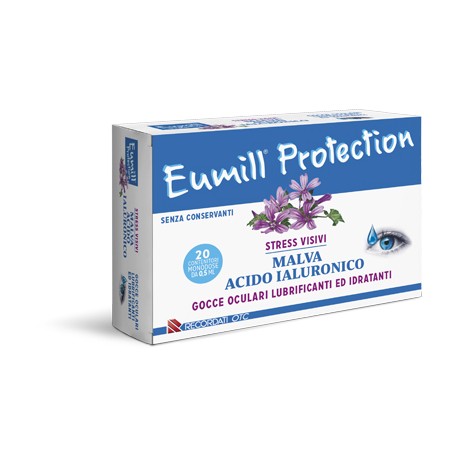 Eumill - Recordati Eumill Protection Gocce Oculare Lubrificanti 20 Flaconi Monodose