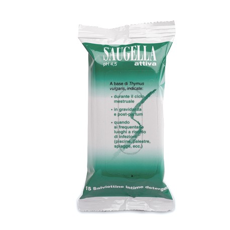 Saugella - Meda Saugella Attiva Salviettine 15 Bustine