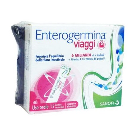 Enterogermina - Sanofi Enterogermina Viaggi 12 Bustine Promo