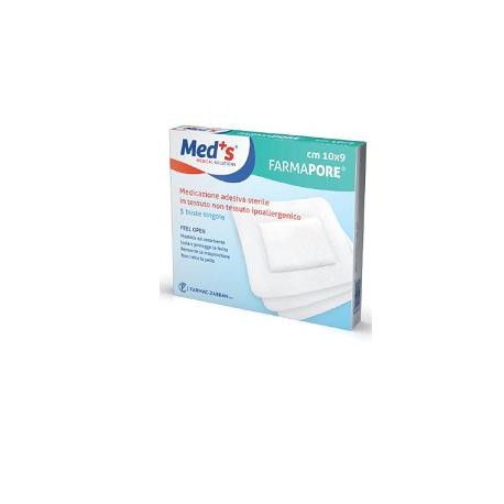 Med's - Farmac Meds Pore Medicazione Adesiva Oculare 5 Pezzi