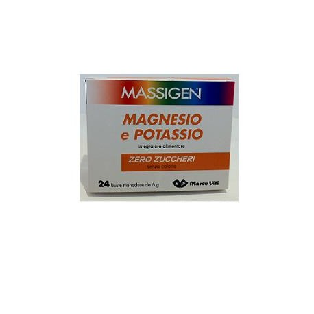 Massigen - Marco Viti Massigen Magnesio Potassio Senza Zucchero 24 Bustine
