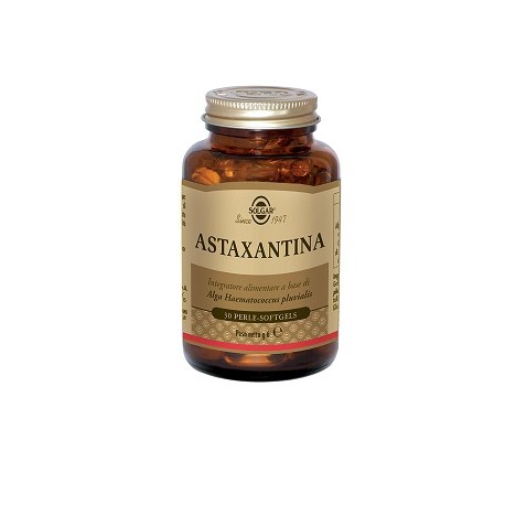 Solgar - Solgar Astaxantina 30 Perle Integratore Antiossidante