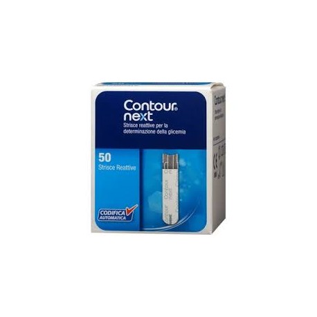 Ascensia Diabetes Care - Ascensia Strisce Reattive Test Glicemia Contour Next 50 Pezzi