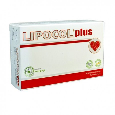 Laboratori Nutriphyt - Laboratori Nutriphyt Lipocol Plus Integratore per il Colesterolo 30 Compresse