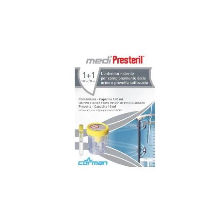 Medipresteril - Contenitore Urina + Provetta Medipresteril