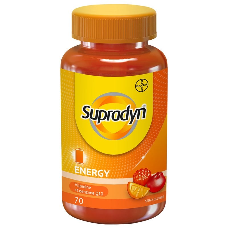 Supradyn - Supradyn Energy Integratore Energetico 70 Caramelle Gommose