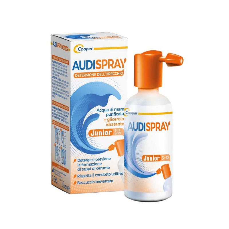 Audispray - Diepharmex Audispray Junior igiene auricolare spray acqua di mare ipertonica