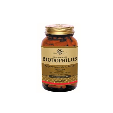 Solgar - Solgar Biodophilus Integratore Fermenti Lattici 60 capsule vegetali