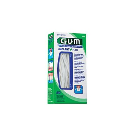 GUM - Sunstar Gum Implant+floss Filo 50pz