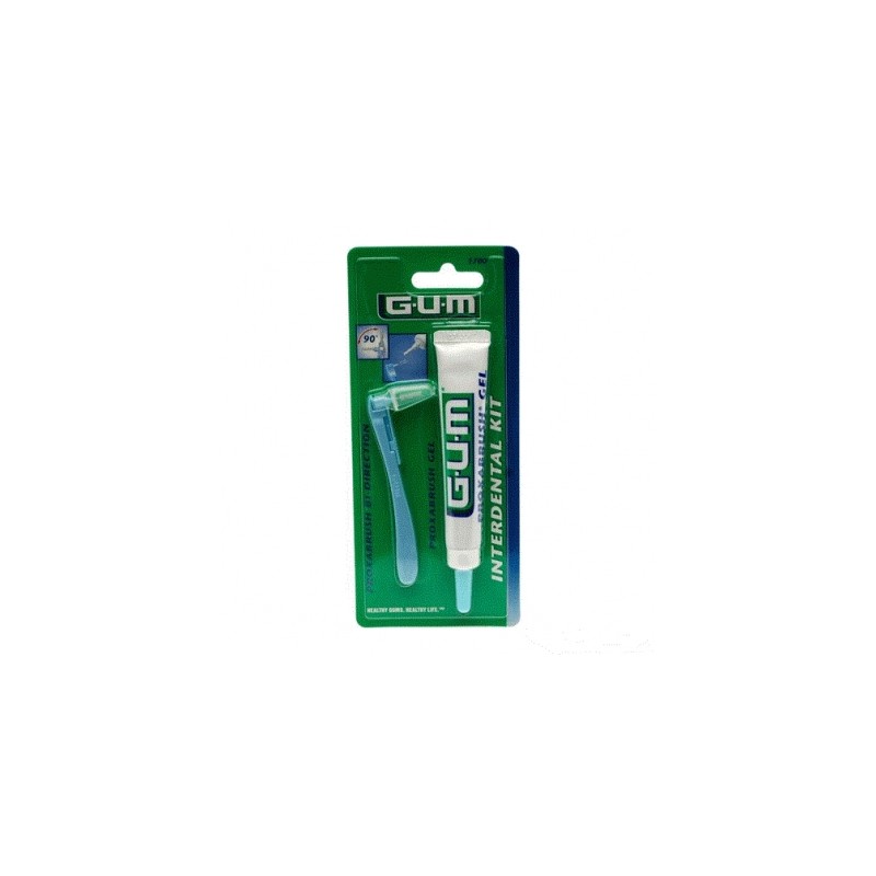GUM - GUM Interdental kit scovolino + gel al fluoro 13 ml