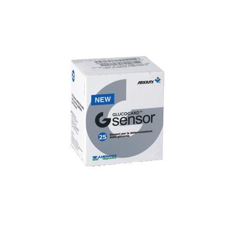 Menarini - A. Menarini Strisce Misurazione Glicemia Glucocard G Sensor 25 Pezzi