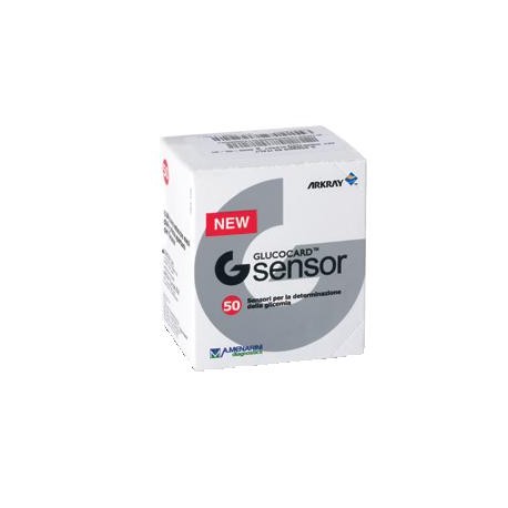 Menarini - Menarini Strisce Misurazione Glicemia Glucocard G Sensor 50 Pezzi