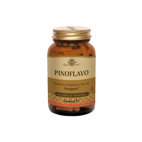 Solgar - Solgar Pinoflavo Integratore Alimentare 30 Capsule Vegetali