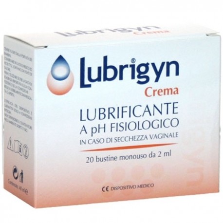 Lubrigyn - Uniderm Lubrigyn Crema Vaginale 20 Bustine 2 ml
