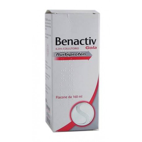 Reckitt Benckiser - Reckitt Benckiser H. Benactiv Gola Colluttorio 160 Ml 25 Mg/ml