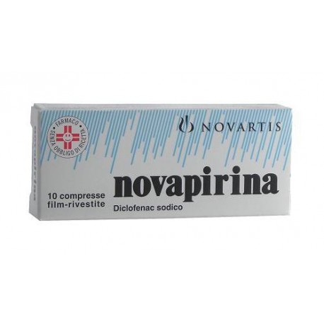 Novartis - NOVAPIRINA*10 cpr riv 25 mg