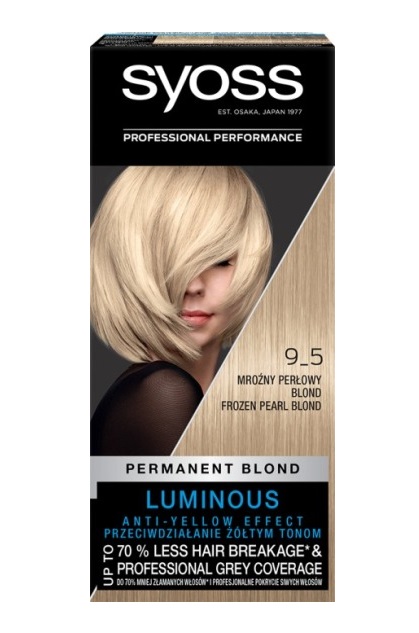 Syoss Tintura per Capelli 9-5 Biondo Perla Freddo