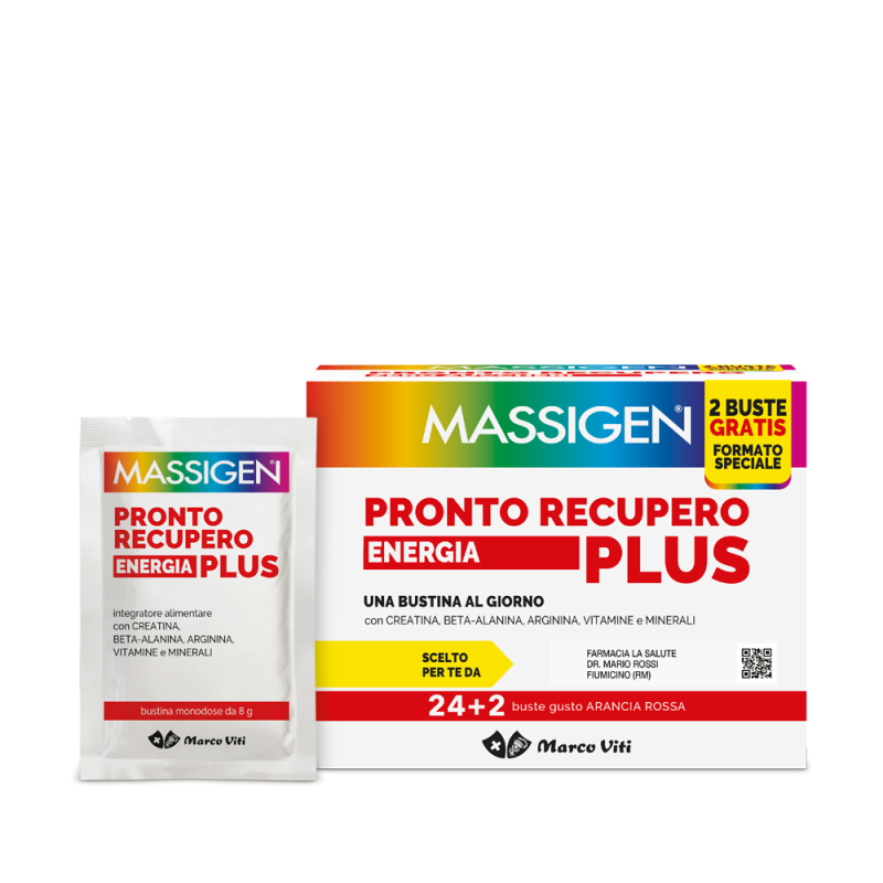 Massigen® Pronto Recupero Energia Plus Marco Viti 24 Bustine