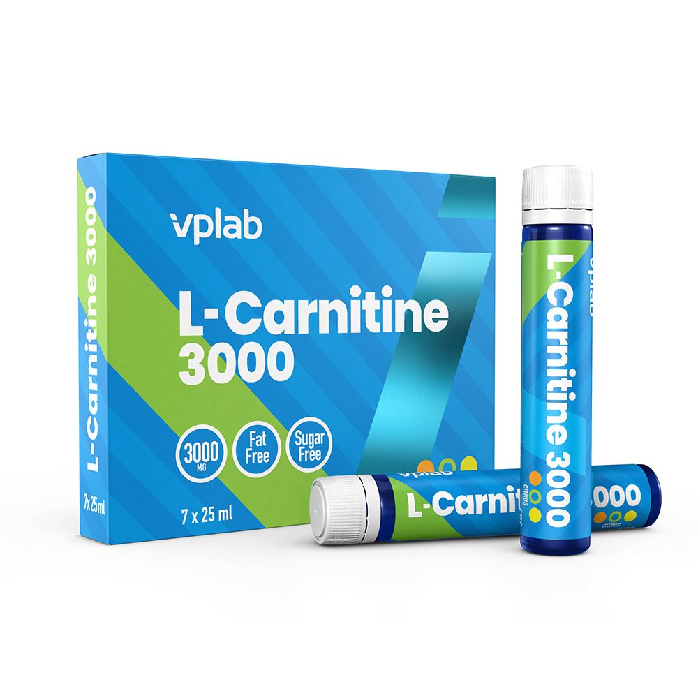 VPLAB L-Carnitine 3000 Citrus 7x25 ml Liquido