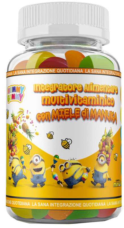 Mummygummy multivit miele60gom