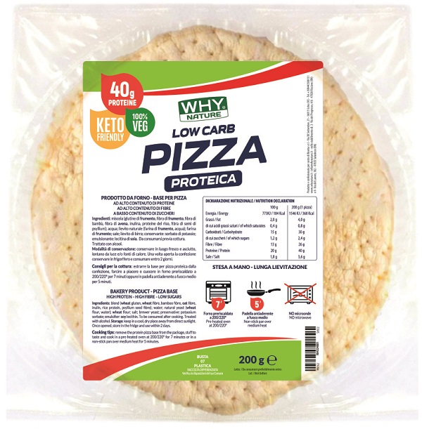 Whynature pizza proteica 200gr