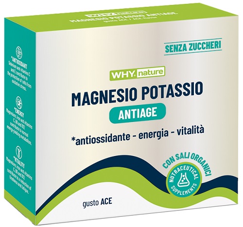 Whynature magnesio potassio antiage 10bst