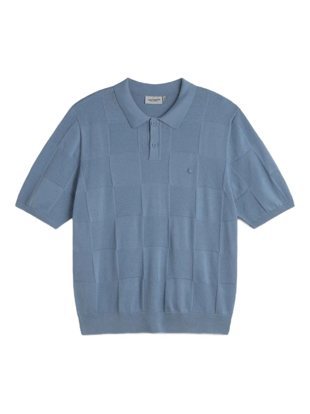 Carhartt WIP Polo in jersey - Blu