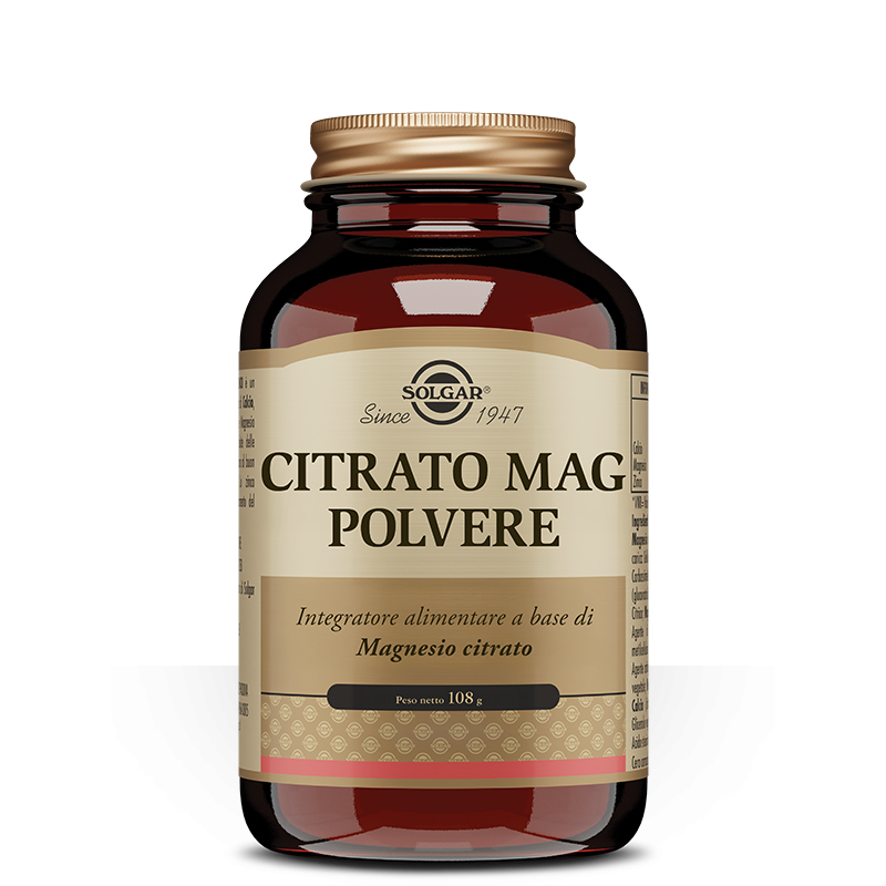 Solgar It. Multinutrient - Solgar Citrato Mag Polvere 108 G