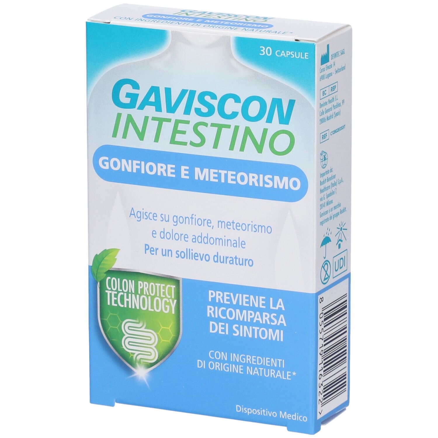 Gaviscon Intestino Gonfiore e Meteorismo Capsule 1 pz