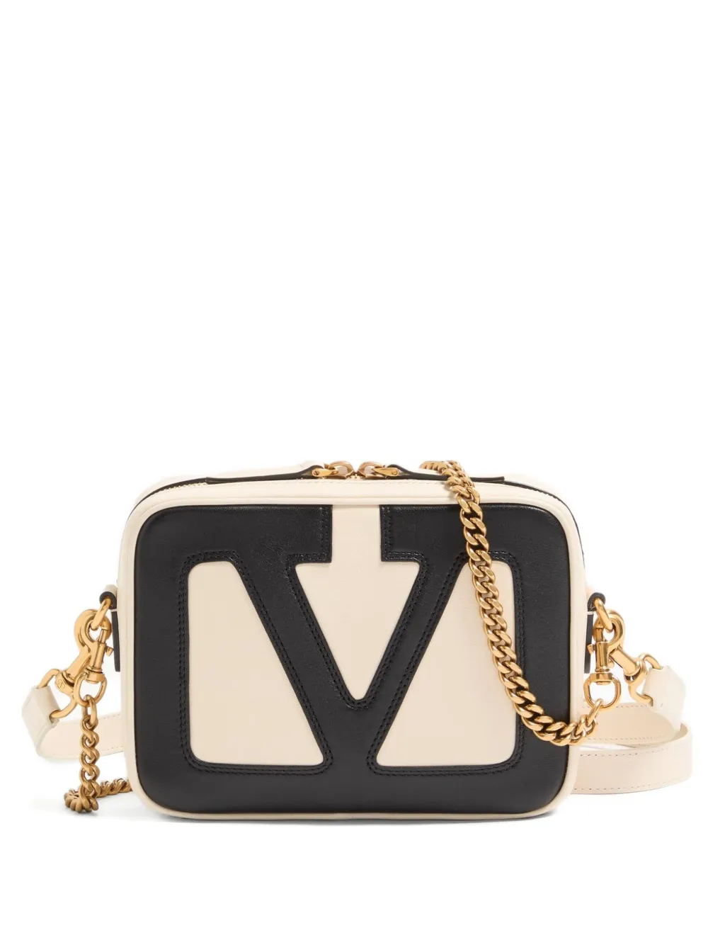 Valentino Garavani VIVA SUPERSTAR NAPPA LEATHER CROSSBODY BAG - Toni neutri