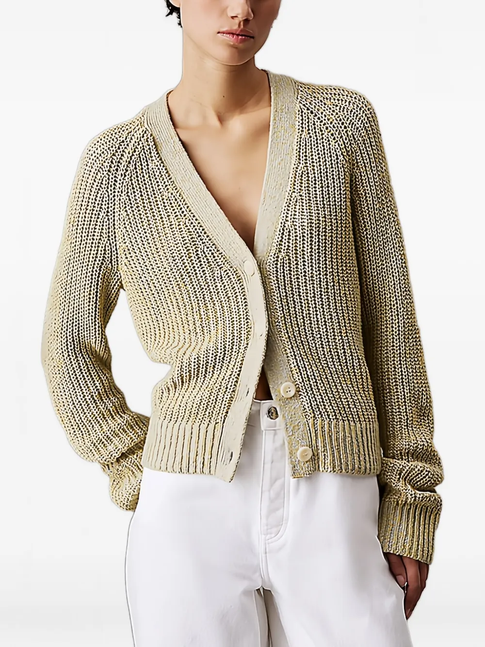 Calvin Klein knitted cardigan - Verde