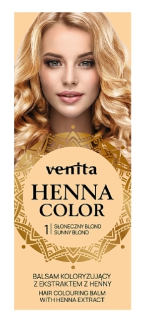 Venita Henna Color Balsamo Colorante 1 Biondo Dorato