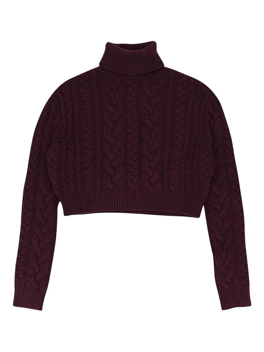 AMIRI cable-knit sweater - Rosso