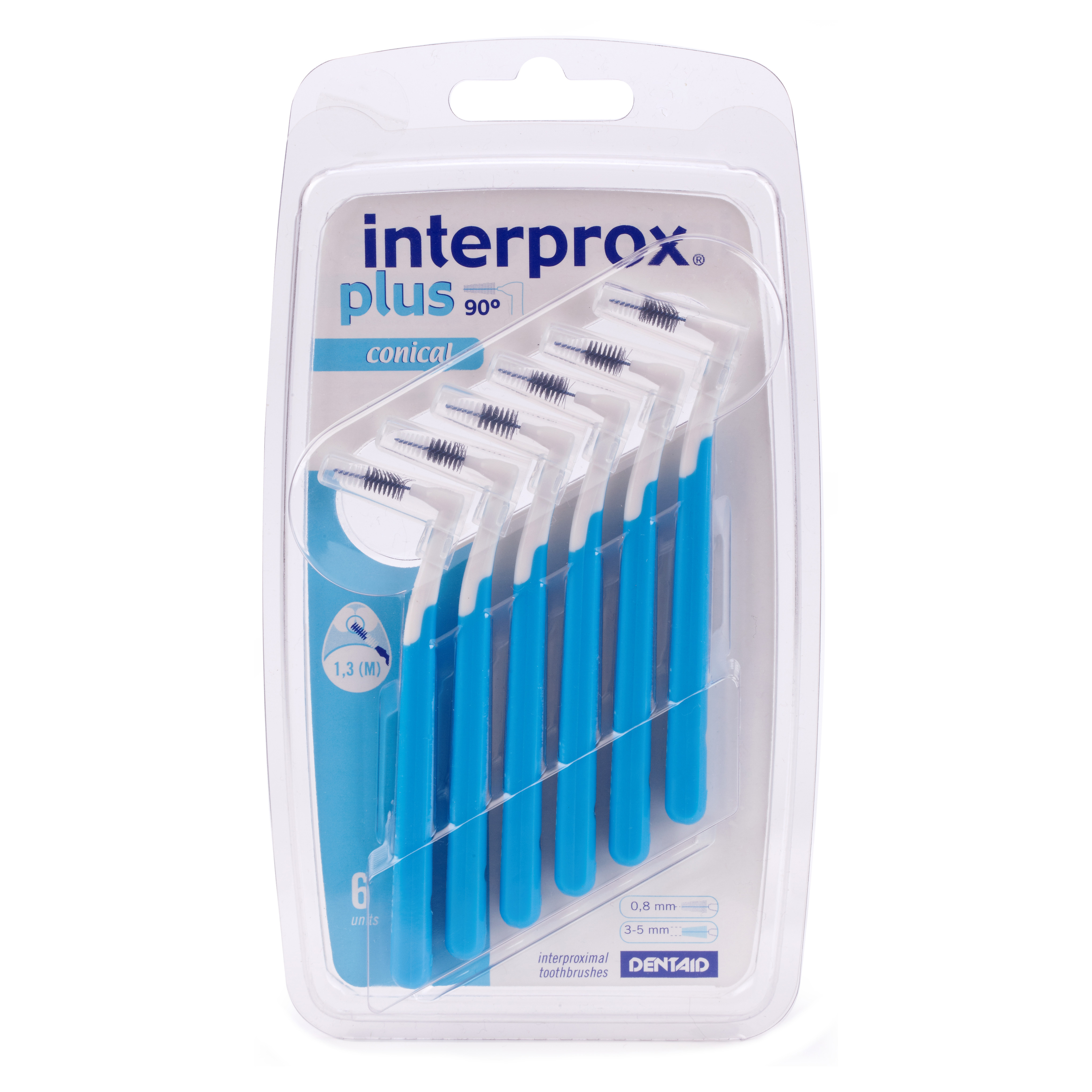 INTERPROX Plus Conico Blu 6pz
