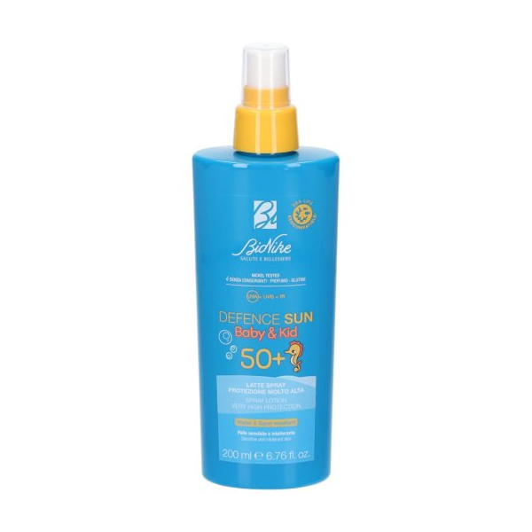 Defence Sun Baby-Kid Latte Spray Spf50+ BioNike 200 Ml