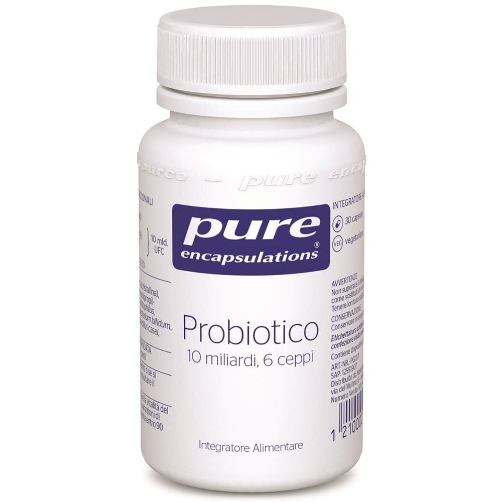 Pure Encapsulation Probiotico 10 Miliardi, 6 Ceppi 12,6 g Capsule