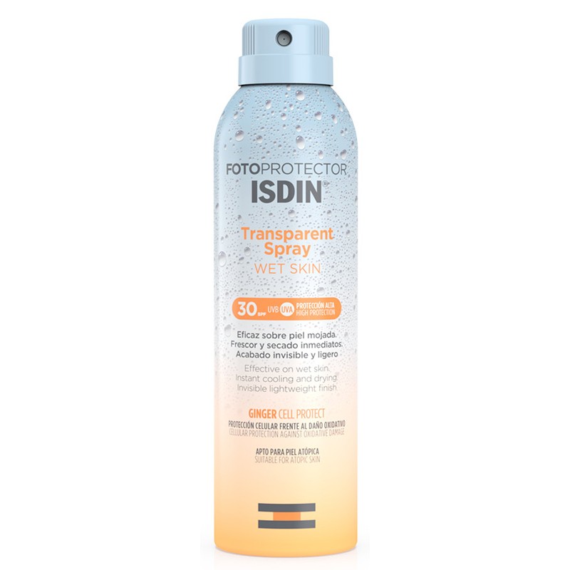 Isdin - Isdin Fotoprotector Trasparent Wet Skin Spray Spf 30 250 Ml