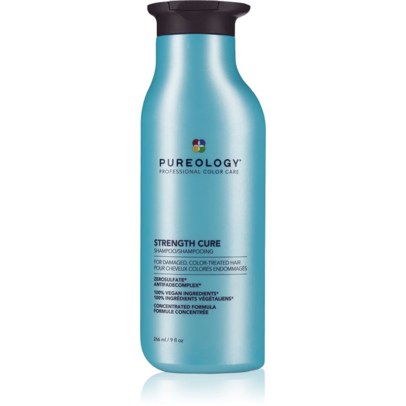 Pureology Strength Cure Shampoo Ricostituente Da Donna 266 Ml