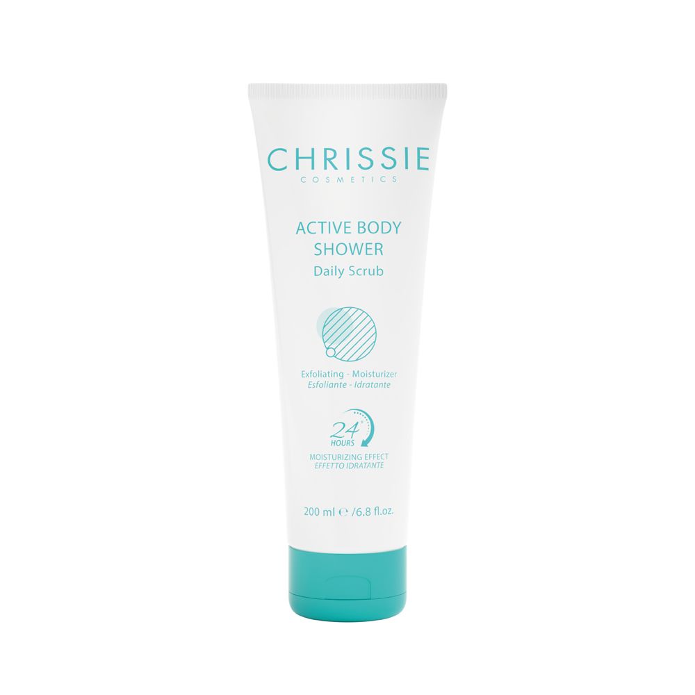 Chrissie Active Body Shower Daily Scrub 200 ml Detergente