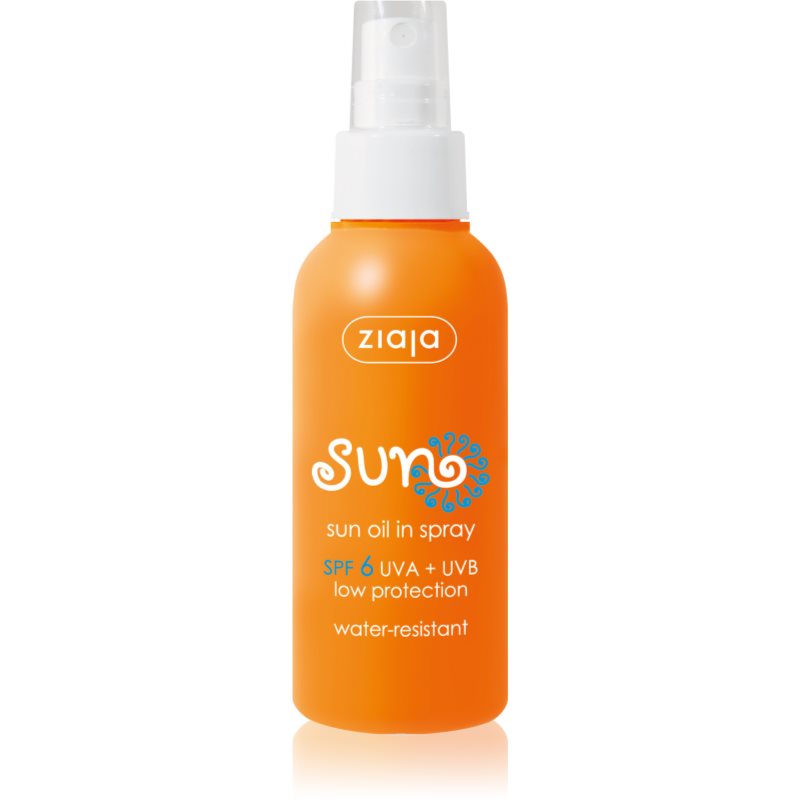 Ziaja Sun Olio Abbronzante In Spray Spf 6 125 Ml