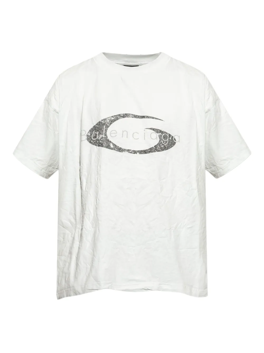 Balenciaga T-shirt con logo - Bianco