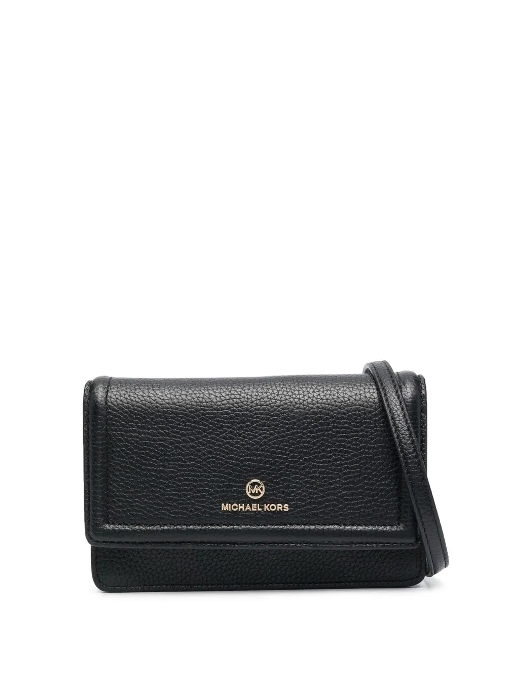 Michael Michael Kors Borsa a tracolla con applicazione - Nero