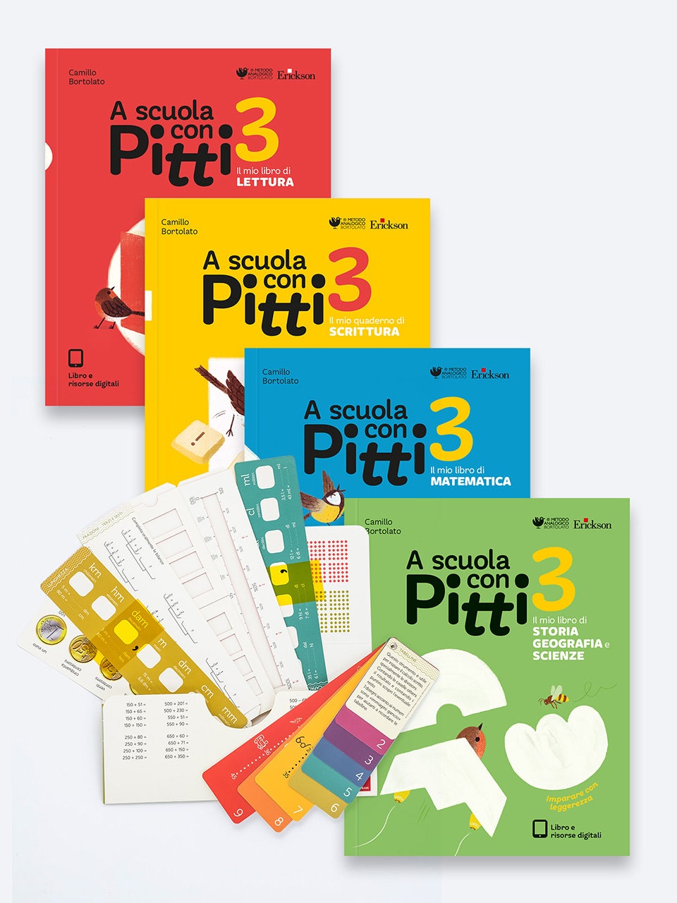A Scuola Con Pitti 3 + La Linea Del 1000 | Italiano, Matematica, Storia, Geografia E Scienze Per La Classe Terza | Scuola Primaria, Primaria - Classe