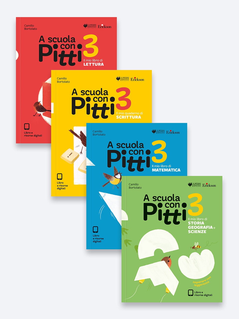 A Scuola Con Pitti 3 | Italiano, Matematica, Storia, Geografia E Scienze Per La Classe Terza | Scuola Primaria, Primaria - Classe Terza | Erickson