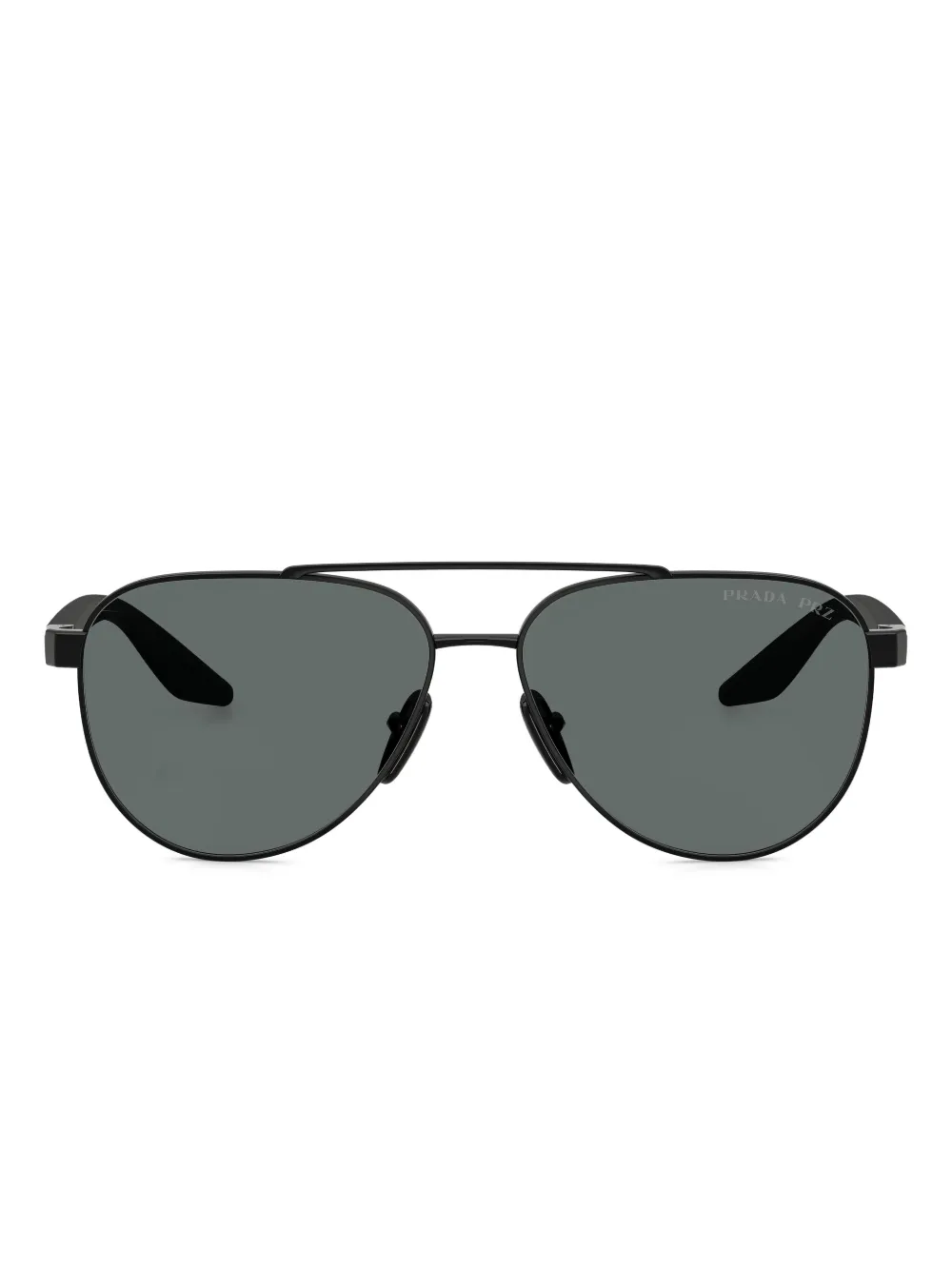 Prada Linea Rossa pilot-frame sunglasses - Nero