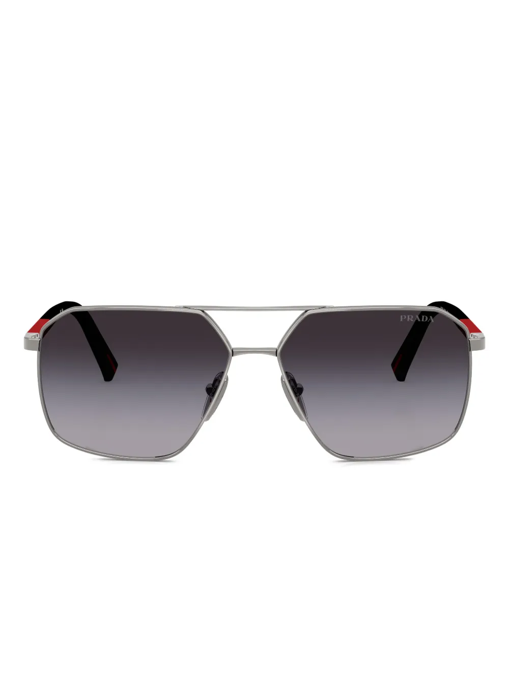 Prada Linea Rossa pilot-frame sunglasses - Grigio