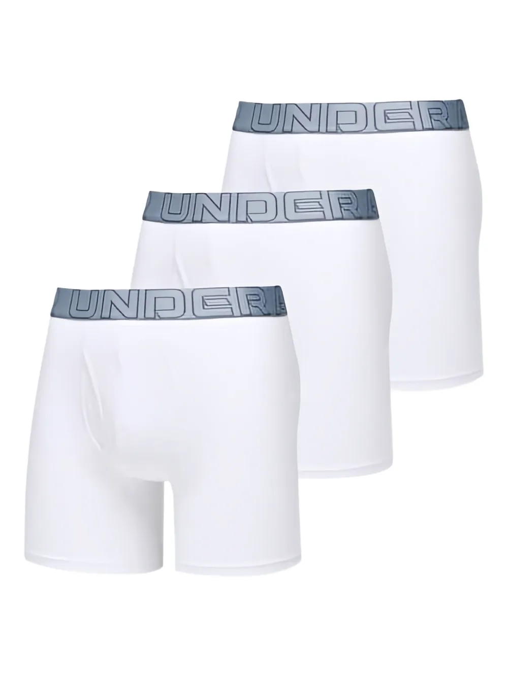 Under Armour Set 3 boxer con banda logo - Bianco