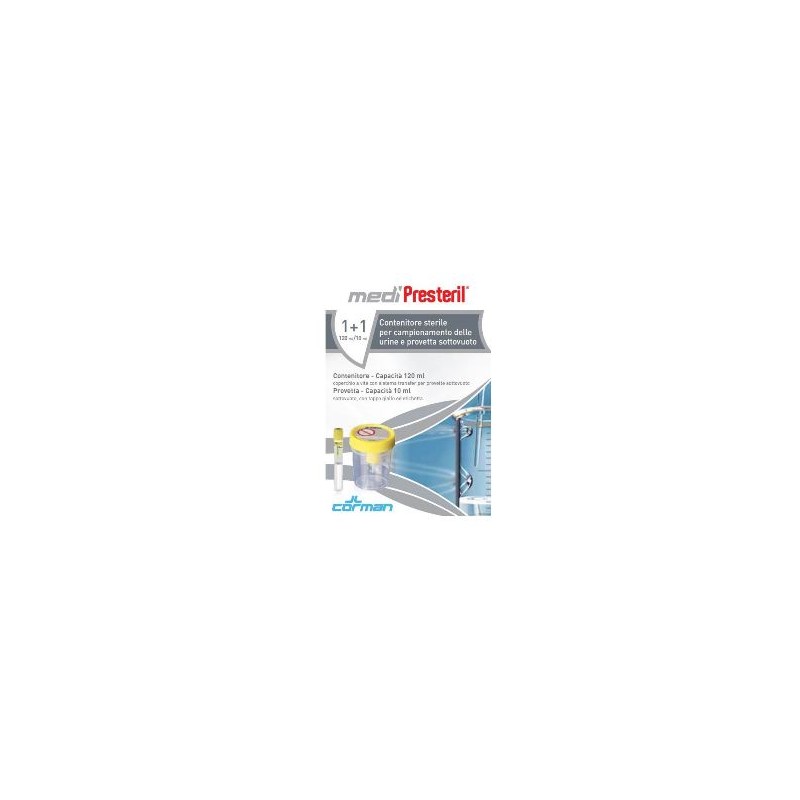 Medipresteril - Corman Contenitore Urina + Provetta Medipresteril